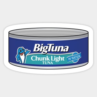 Big Tuna Canned Tuna Sticker